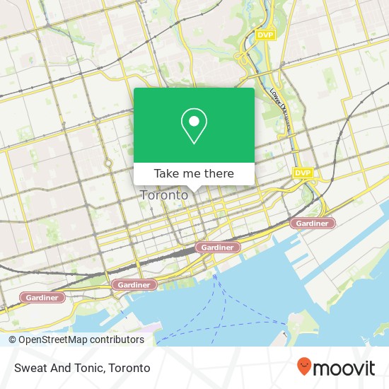 Sweat And Tonic map