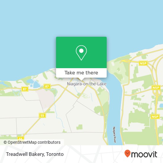 Treadwell Bakery map