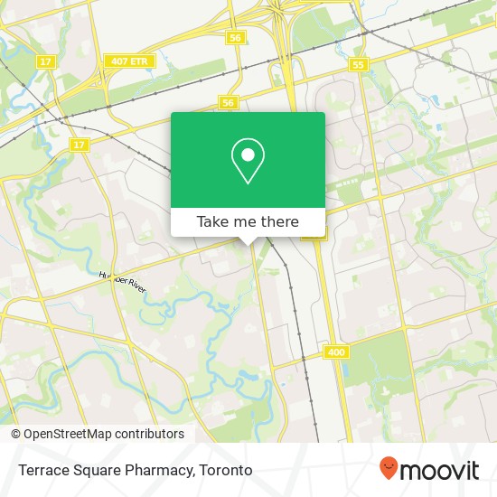 Terrace Square Pharmacy map