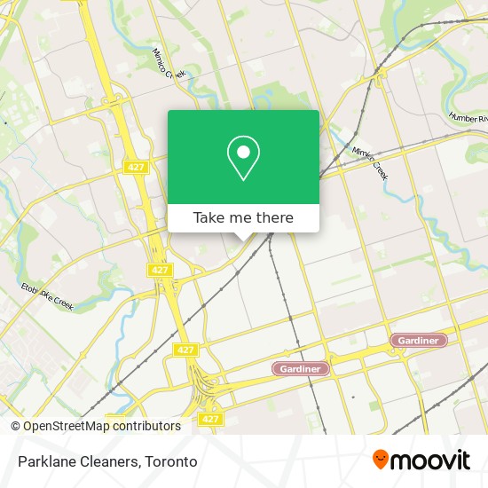 Parklane Cleaners map