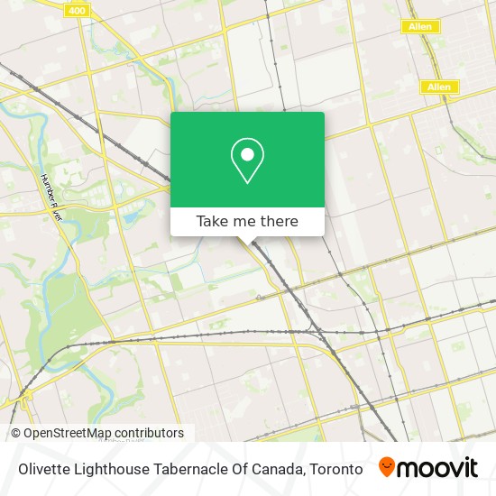 Olivette Lighthouse Tabernacle Of Canada map