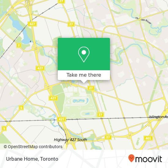 Urbane Home map