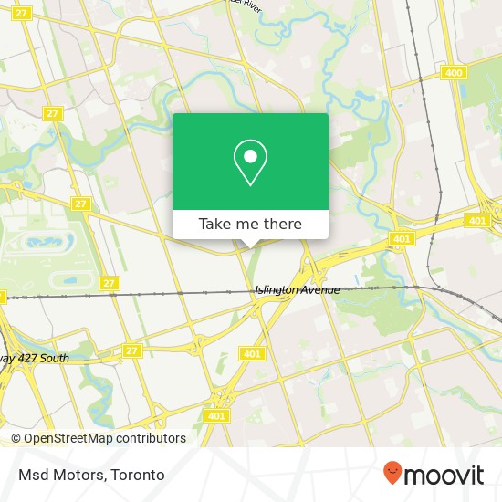 Msd Motors map