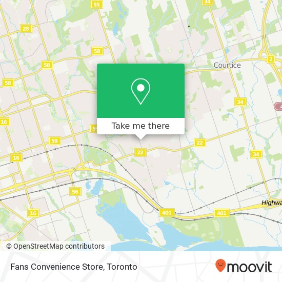 Fans Convenience Store map