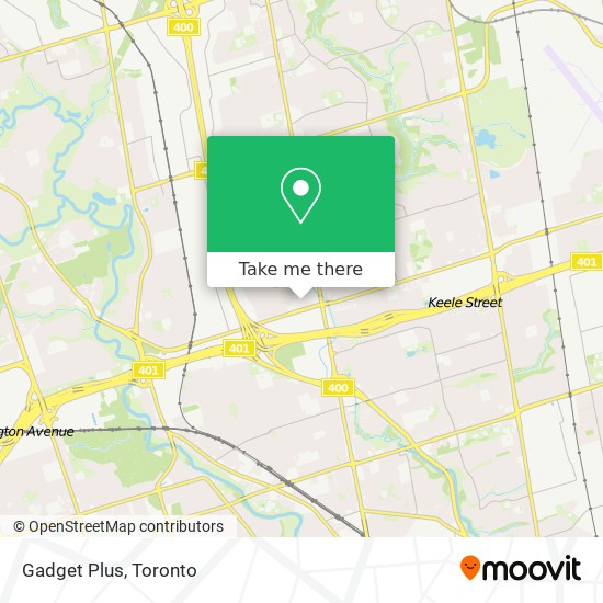 Gadget Plus map