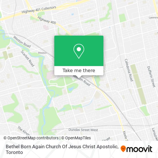 Bethel Born Again Church Of Jesus Christ Apostolic map