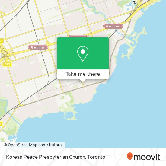 Korean Peace Presbyterian Church map