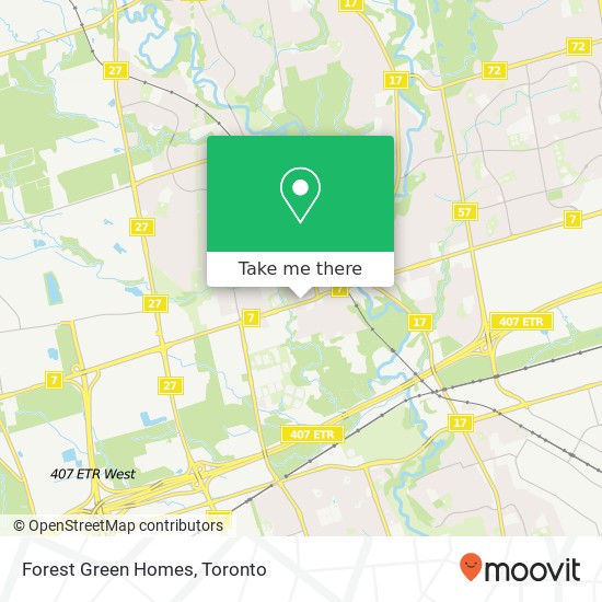 Forest Green Homes map
