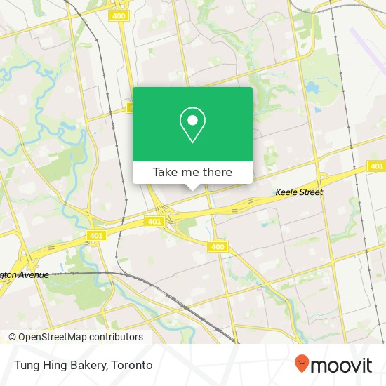 Tung Hing Bakery map