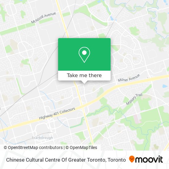 Chinese Cultural Centre Of Greater Toronto plan
