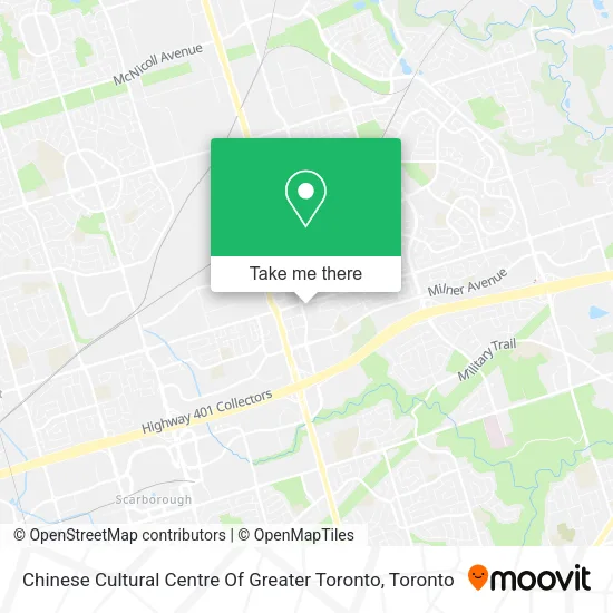 Chinese Cultural Centre Of Greater Toronto plan