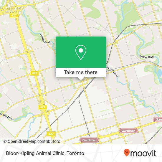 Bloor-Kipling Animal Clinic plan