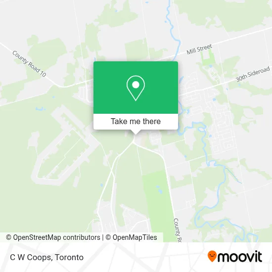 C W Coops map