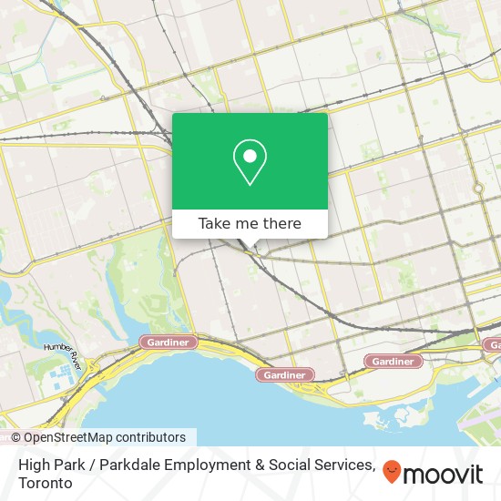 High Park / Parkdale Employment & Social Services plan