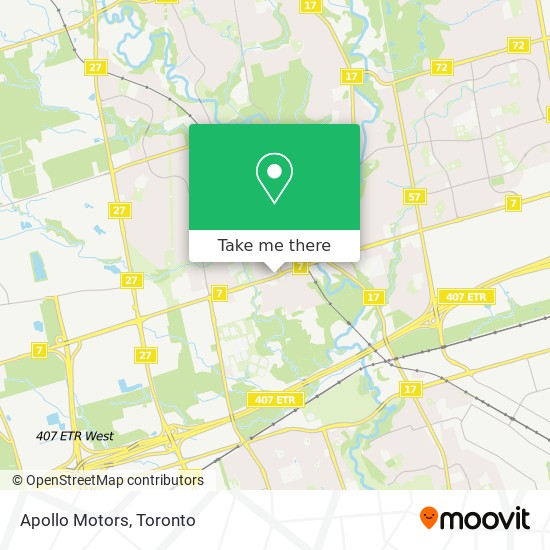 Apollo Motors map