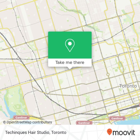 Techinques Hair Studio map