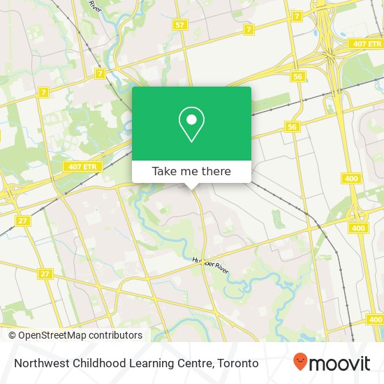 Northwest Childhood Learning Centre map