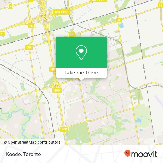 Koodo map