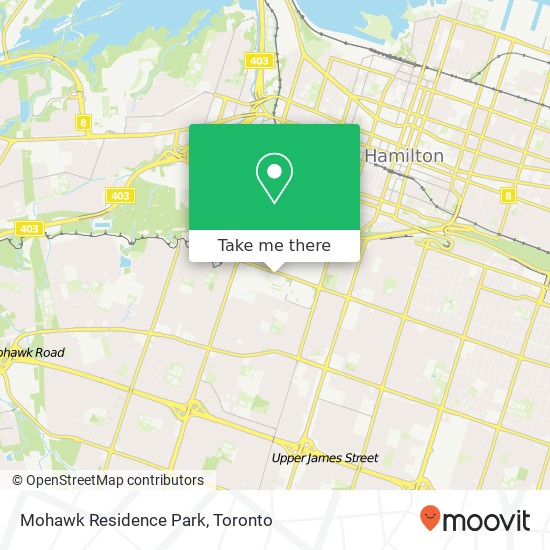 Mohawk Residence Park map