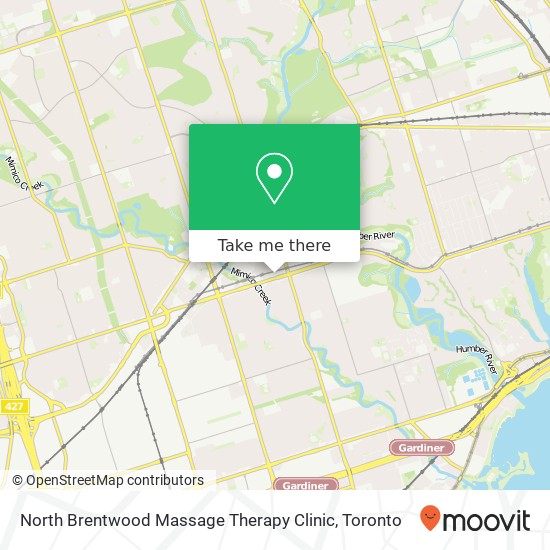North Brentwood Massage Therapy Clinic plan