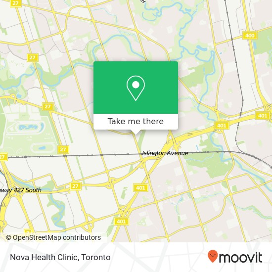 Nova Health Clinic map