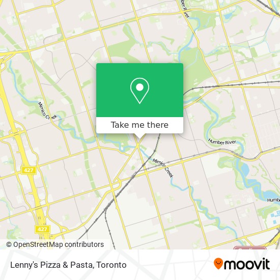 Lenny's Pizza & Pasta map