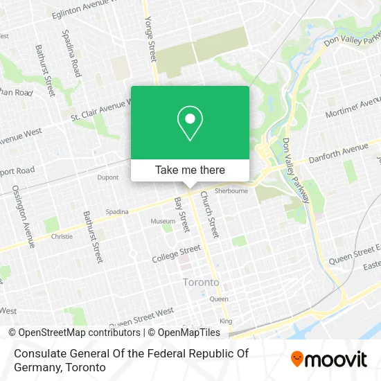 Consulate General Of the Federal Republic Of Germany map