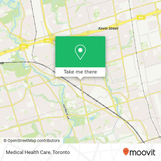 Medical Health Care map