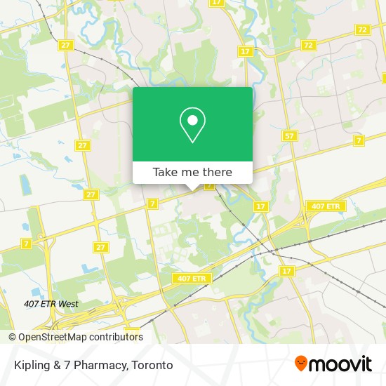 Kipling & 7 Pharmacy map