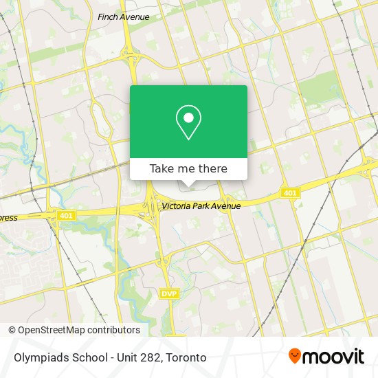Olympiads School - Unit 282 map