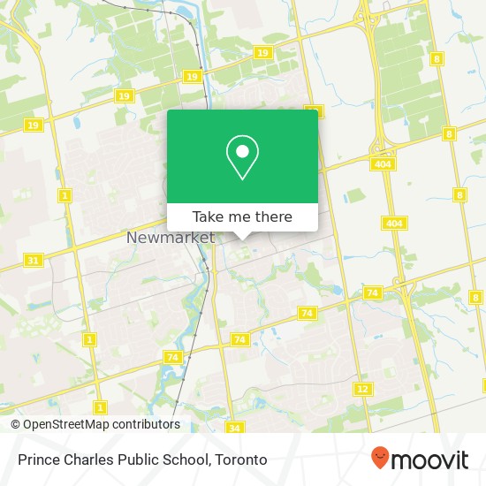 Prince Charles Public School map