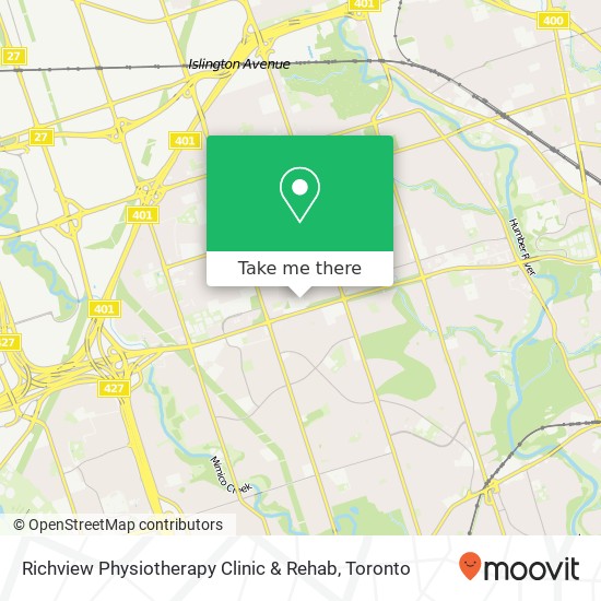 Richview Physiotherapy Clinic & Rehab plan