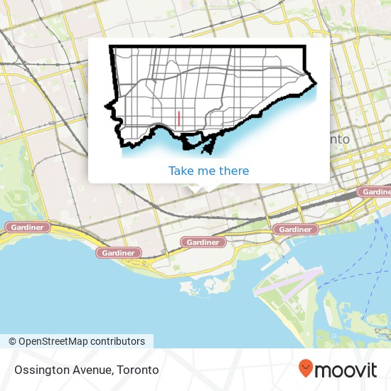 Ossington Avenue plan