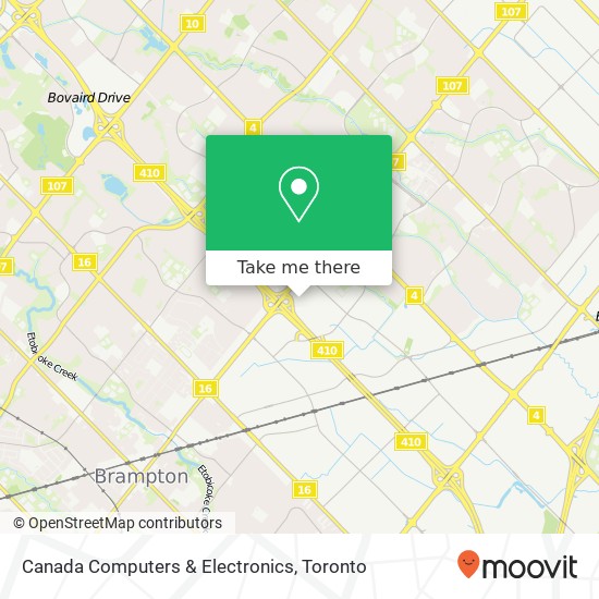 Canada Computers & Electronics map