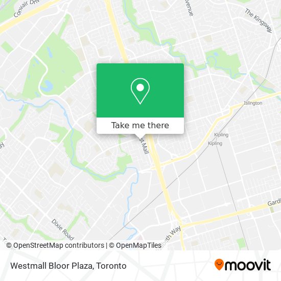 Westmall Bloor Plaza plan