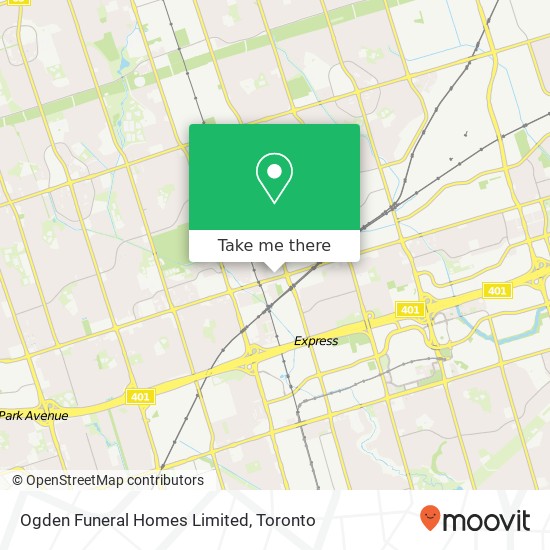 Ogden Funeral Homes Limited map