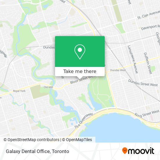 Galaxy Dental Office map