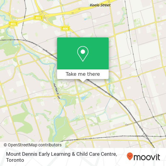 Mount Dennis Early Learning & Child Care Centre map