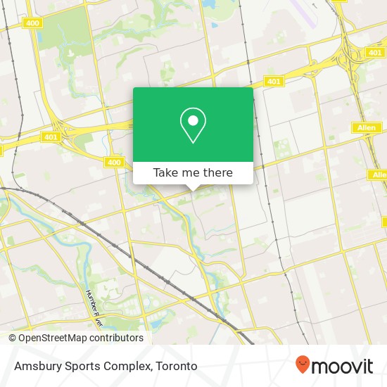Amsbury Sports Complex map