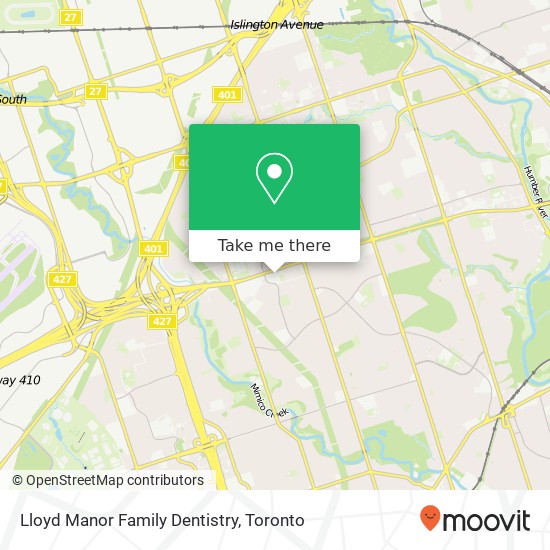 Lloyd Manor Family Dentistry map