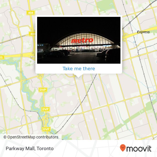 Parkway Mall plan