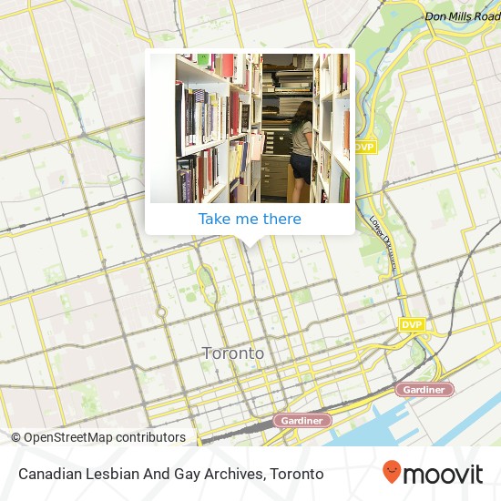 Canadian Lesbian And Gay Archives plan