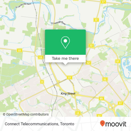 Connect Telecommunications map