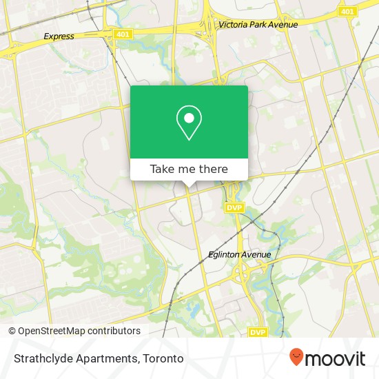 Strathclyde Apartments map