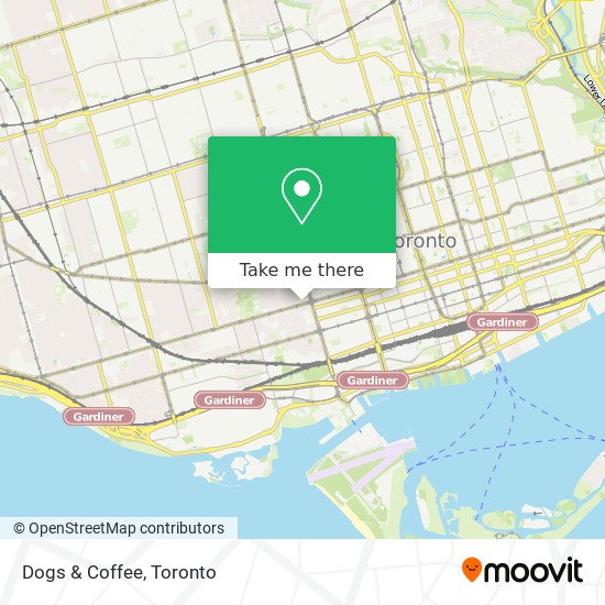 Dogs & Coffee map