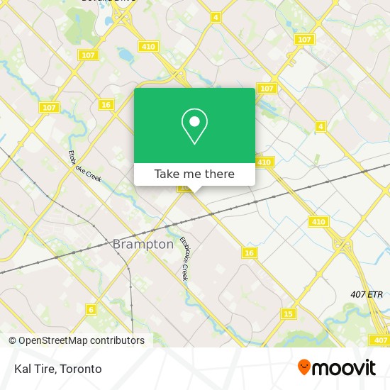 Kal Tire map