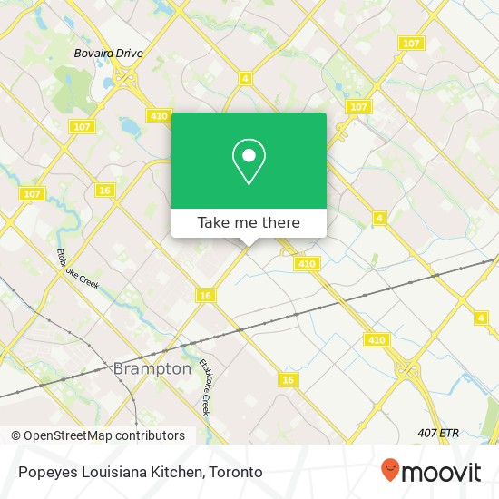 Popeyes Louisiana Kitchen plan