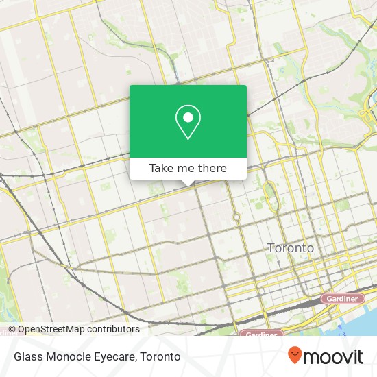 Glass Monocle Eyecare map