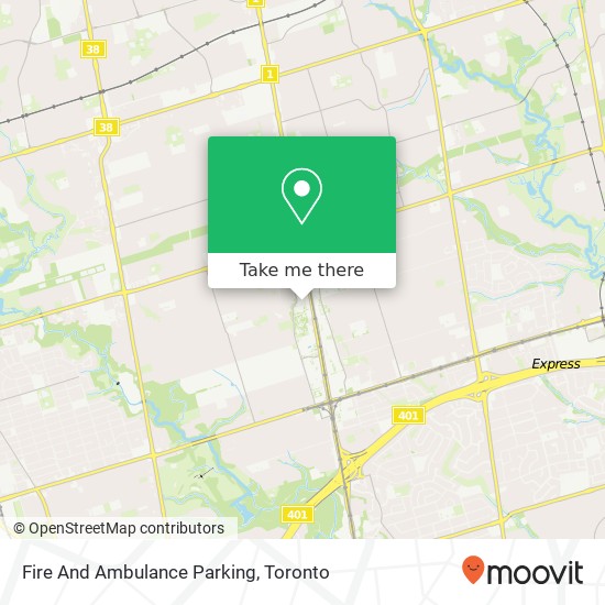 Fire And Ambulance Parking map