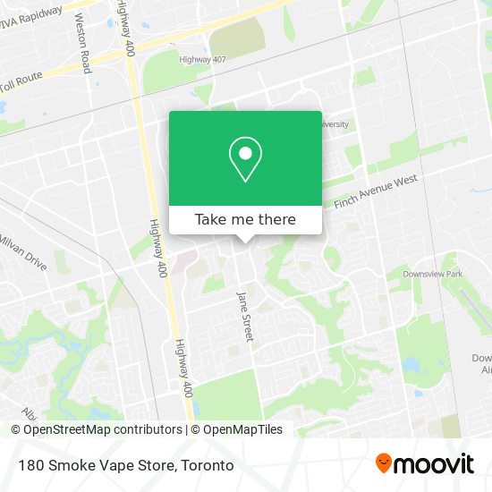 180 Smoke Vape Store map